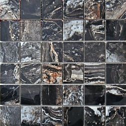 Neodom Ambassador Nairobi Black Polished Мозаика 30х30 (5х5) см