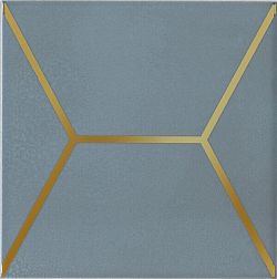 Kerama Marazzi Витраж OP-E181-17067 Декор голубой 15x15 см