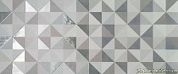 Fap Ceramiche Milano Mood Texture Triangoli RT Серая Матовая Ректифицированная Настенная плитка 50x120 см