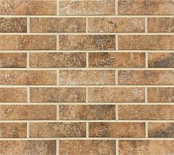 Paradyz PortI Ochre Коричневая Матовая Фасадная плитка 8,1х30 см