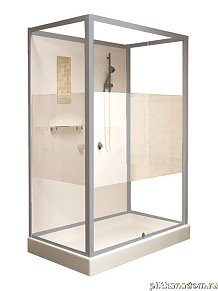 RGW OLB-207 Душевая кабина, профиль хром 80х120х205
