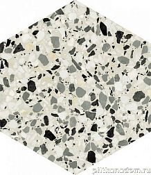 DNA tiles Terrazzo Grey Керамогранит 32x36,8 см