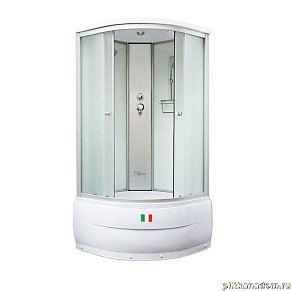 Maroni Bergamo Se WD-003M Душевая кабина, стекло матовое 90x90x215