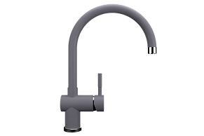 Ulgran Quartz UQ-021-05 Смеситель для кухни, бетон