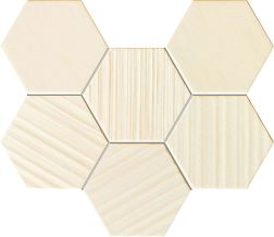 Tubadzin Horizon Hex Ivory Мозаика 28,9х22,1 см