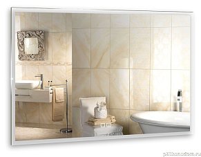 Silver Mirrors LED-00002260 Santana 1000х800 - 2 (сенсорный выключатель, двойной подогрев) зеркало