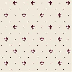 Petracers Grand Elegance GL01-08 Giglio Bordeaux su panna Настенная плитка 20x20 см