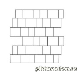 Gardenia Orchidea Mood 55191 T24 Canvas Мозаика 33,3х33,3 см