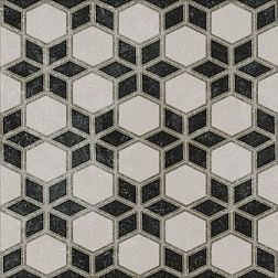 Kerama Marazzi Фреджио VT-A297-SG1544N 4 Черно-белый Матовый Декор 20x20x8 см