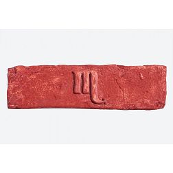 Sergio Pietra Декор Знаки зодиака Скорпион Красный 7x26x1,5 см