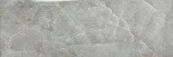 Porcelanite Dos Monaco 1217 Grey Dеcor Rett Серая Глянцевая Ректифицированная Настенная плитка 40x120 см