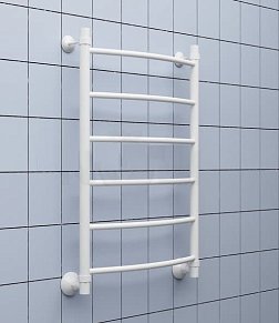 Полотенцесушитель водяной Ника ARC ЛД белый 100 x 50 см
