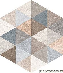 Vives Rift Hexagono Fingal Керамогранит 23x26,6 см