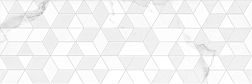 Ceramika-Konskie Calacatta Geo Decor Белый Глянцевый Декор 25х75 см