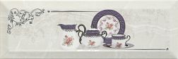 Monopole Petra Decor Pranzo Silver C Декор 10х30 см