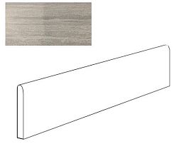 Atlas Concorde Marvel Pro Travertino Silver Battiscopa Мatt Плинтус 7,2x60 см
