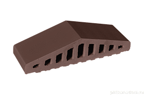 King Klinker Профильные кирпичи Natural brown Коричневый (03) 31х10х7,8 см