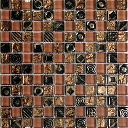 Bars Crystal Glass Decor Algeria Мозаика 2,3х2,3 30х30 см