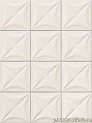 Marca Corona 4D Flower White Настенная плитка 20х20 см