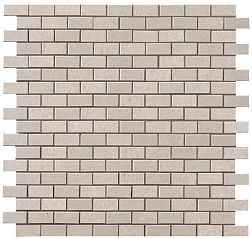 Atlas Concorde Kone silver mosaico brick Керамогранит 30,4x30,4 см