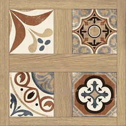 Cersanit Florence (FL4R452D-69) Керамогранит пэчворк, узоры, многоцветный 42x42 см