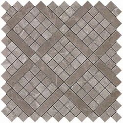 Atlas Concorde Marvel Pro Grey Fleury Diagonal Mosaic Мозаика 30,5x30,5 см