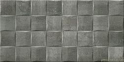 Keraben Barrington Art Graphite Серая Матовая Настенная плитка 25x50 см