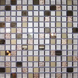 Decor-mosaic Фантазия MDF-06 Мозаика (стекло, зеркало) 30,6х30,6 (2х2) см