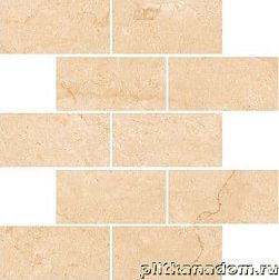 Kerranova Marble Trend Crema Marfil K-1003-LR-m13 Мозаика 30,7х30,7 см