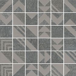 Kerama Marazzi Про Нордик SBM014-DD204020 Декор серый темный мозаичный 30х30 см