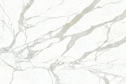 Zodiac Ceramica Calacatta Bianco Белый Глянцевый Керамогранит 120x270 см