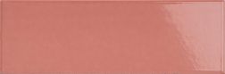 Harmony Crayon Coral Красная Глянцевая Настенная плитка 10x30 см