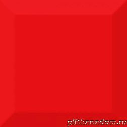 Absolut Keramika Aroma Fosker Biselado Brillo Rojo Настенная плитка 10x10 см