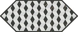 Kerama Marazzi Келуш HGD-A483-35006 Декор 4 Черно-белый Матовый 14х34 см
