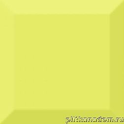 Absolut Keramika Aroma Fosker Biselado Brillo Pistacho Настенная плитка 10x10 см