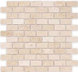 Caramelle Pietrine Botticino Мозаика 29,8х29,8 (2,3х4,8) см