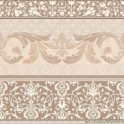 Goetan Ceramica Crema Marfil Decor Border Бежевый Глянцевый Декор 45x45 см