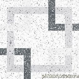 Novogres La Femme Louise White Decor Напольная плитка 30x30 см