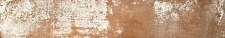 RHS Ceramiche (Rondine group) Harlem Red Коричневая Матовая Настенная плитка 4,8x45 см