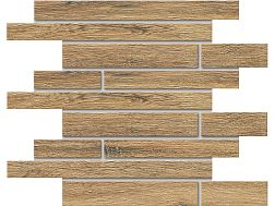 Estima Brigantina BG 01 Oak Muretto Коричневая Матовая Мозаика 30х35 см