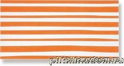Pamesa Ceramica Agatha 1 Lineas Naranja Декор 25x50 см
