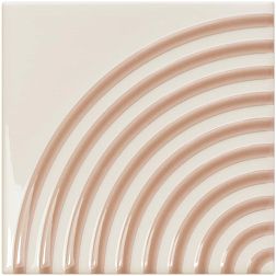 Wow Twister Twist Vapor Toffee Белая Глянцевая Настенная плитка 12,5x12,5 см