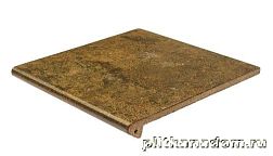 Exagres Metalica Peldano Fiorentino Cherry Ступень фронтальная 33х33 см