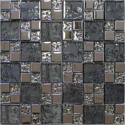 Primacolore Metal MC222MLA Мозаика 2,3х2,3+4,8х4,8 30х30 см