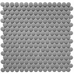 Starmosaic Homework Penny Round Dark Grey Antid Мозаика 30,9х31,5