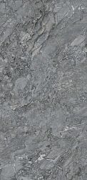 Flavour Granito Dark Grigio Marco Glossy Серый Полированный Керамогранит 60x120 см