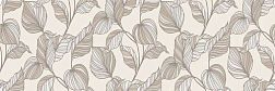 Ragno Vida RA6Z Decoro Edera Beige Touch Rett Бежевая Матовая Ректифицированная Настенная плитка 30x90 см
