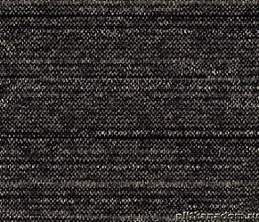 Interface World Woven 880 5122 Black Loom Ковровая плитка 25х100 см