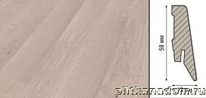 Плинтус Kronotex Ktex1 МДФ 58x19 мм D 2873