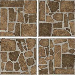 Cersanit Woodland (WL4R112D-69) Керамогранит коричневый 42x42 см